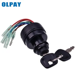 Ignition Key Switch 353-76020-3 Boat Engine for Tohatsu RC5E Easy to Install Replacement Spare Parts