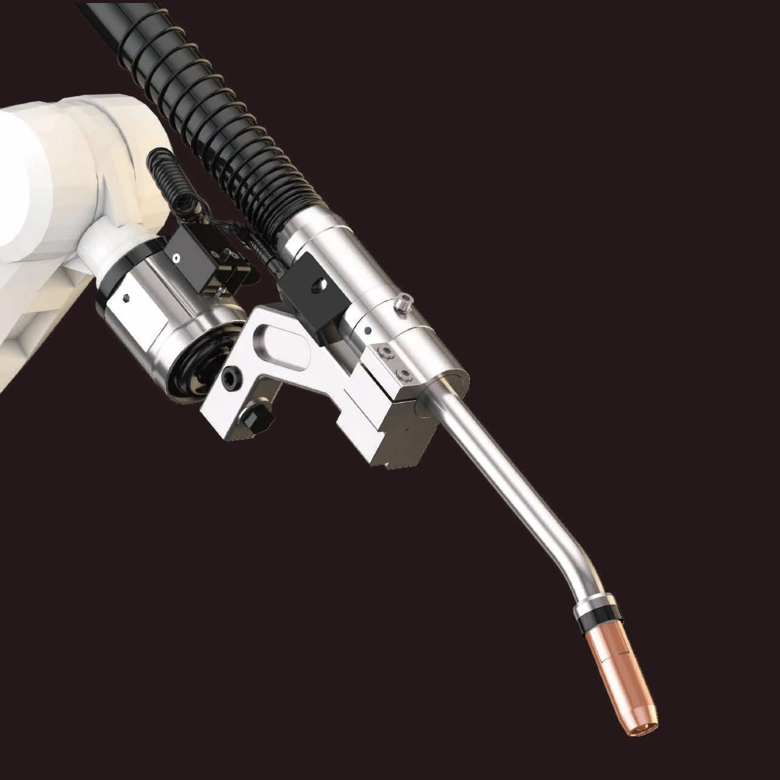 

High Quality Air Cooling Unique Hot Robotic Welding Torch Robot Over Arm Gun 500A