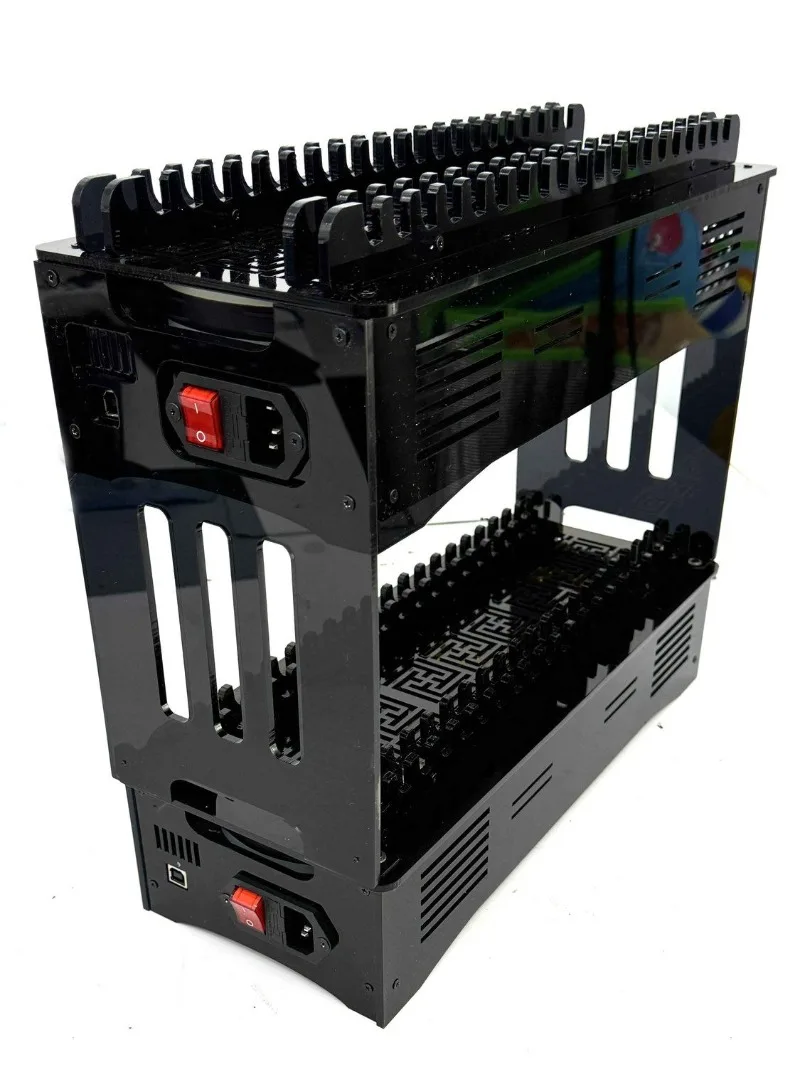 Double-layer multi-layer studio, charger transmission mobile phone, docking station hub multi-port