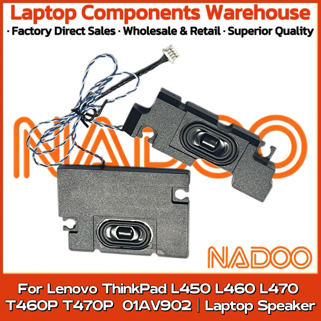 New Original Laptop Notebook Audio Speaker For Lenovo ThinkPad L450 L460 L470 T460P T470P  01AV902  built-in speaker horn audio