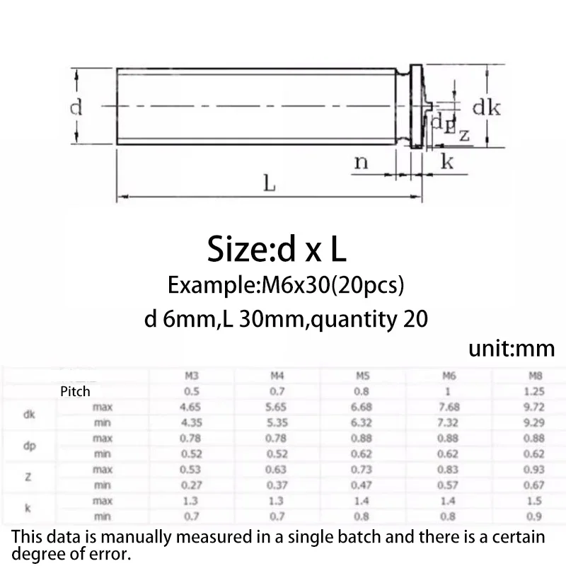 10-100pcs Spot Welding Screw M4M5M6M8 316 Stainless Steel Solder Point Bolt Weld Stud for Capacitor Discharge ISO13918 DIN32501
