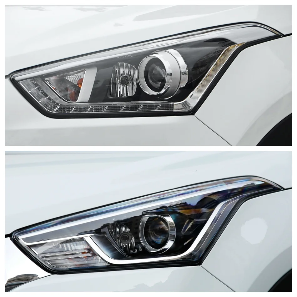 For Hyundai IX25 2015 2016 2017 automotive parts and accessories Car Base Head Lamp Shell Back Rear Shell Headlamp Cover Lens