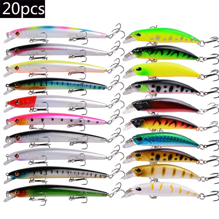 20/10 pz/lotto Minnow Esche Da - Marine Salt Mix recensione e prezzo