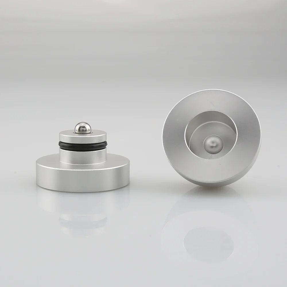 4Pcs Speakers Stand Amplifier Turntable Feet Pads Chassis Beads Anti-shock Shock Absorber Foot Pad Vibration Absorption Stands