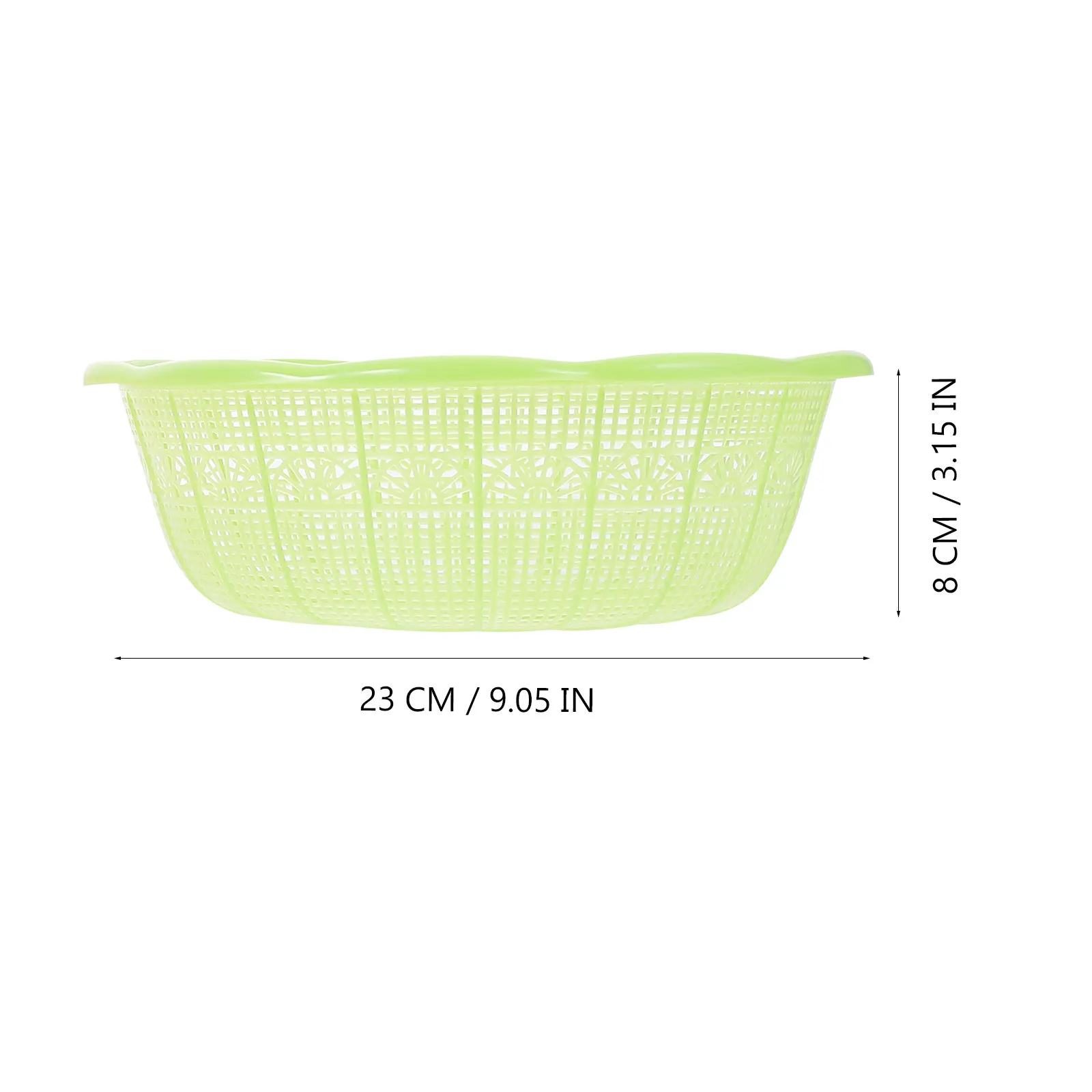 4Pcs Plastic Rice Basket Washing Bowl Set Multifunctional Fruit Vegetable Colander Kitchen Tool for Food Washing