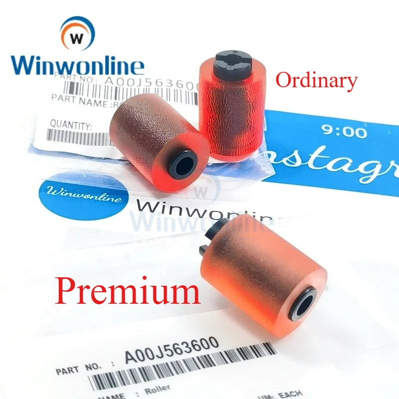 

100× A00J563600 bizhub 363 223 283 423 652 Pickup Roller for Konica Minolta C253 C353 C220 C280 C360 C451 C650 C452 C552 C652