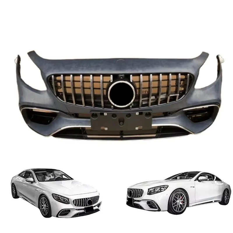 

New Widebody Kit for Mercedes benz W221 W222 S Class W217 S63 Coupe AMG Front Bumper Grille
