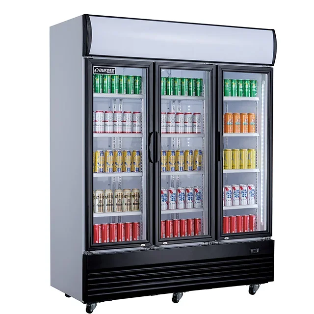 Warranty Global Distribution Vertical Upright Drink Freezer Display Beverage Cooler Refrigerator Showcase Glass Door