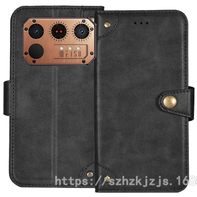 For IIIF150 Raptor case Metal Buckle retro Leather Back Case for IIIF150 Raptor Cover Accessories