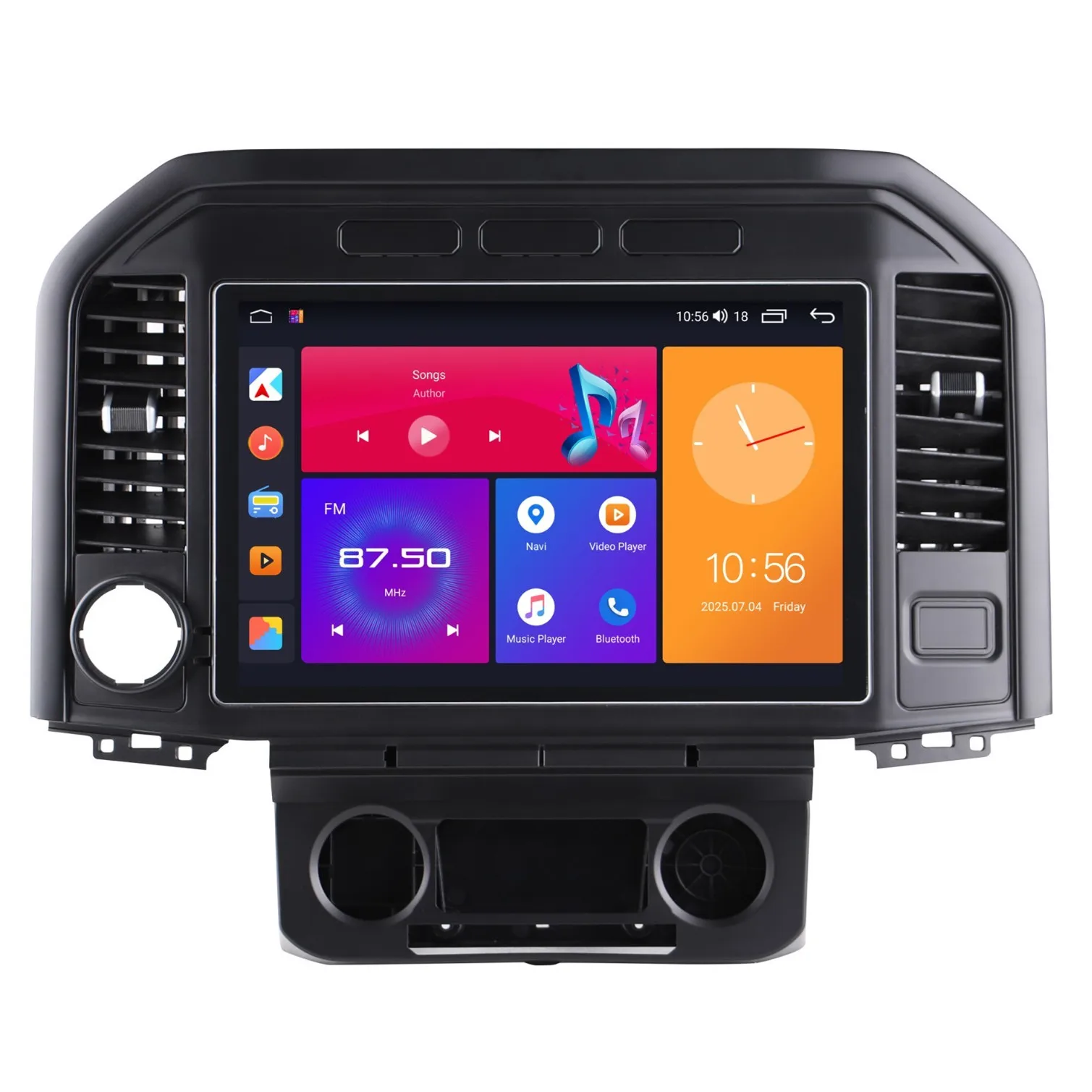 12.95 Inch Car Dvd Player Android Radio Touch Screen Gps Navigation Carplay F150 2015-2020
