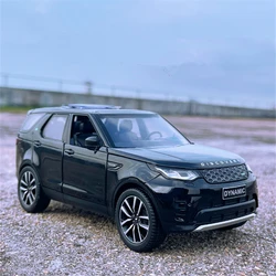 Модель автомобиля Rover Evoque R-Dynamic SE из сплава, модель литая металлическая Игрушечная модель автомобиля, коллекция со звуком и светом, подарок для детей, 1/24