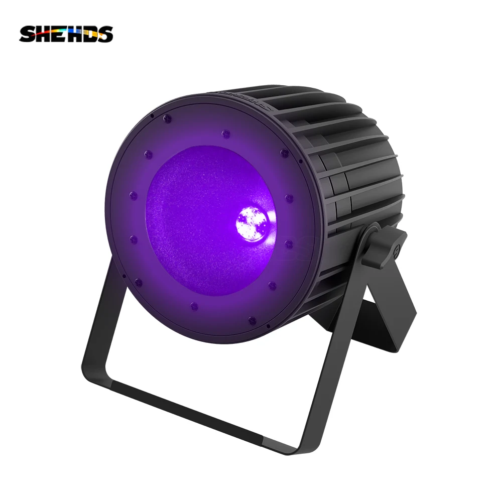 SHEHDS Upgrade 200W 6in1 LED COB Light RGBWA UV COB Par Lights Powerful Color Mixed Evenly For DJ Disco Party Wedding Lighting