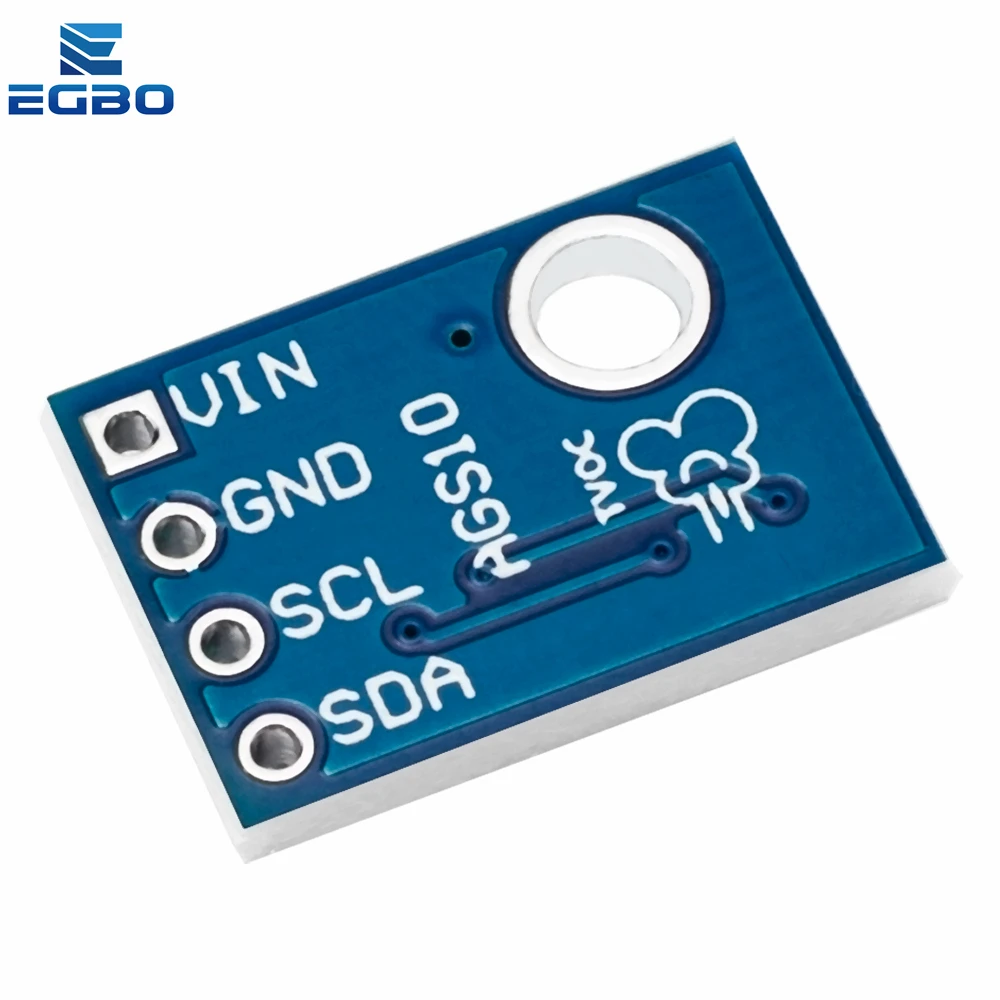1 ~ 5 قطعة EGBO AGS10 TVOC جودة الهواء مستشعر الغاز I2C MEMS يستبدل AGS02MA