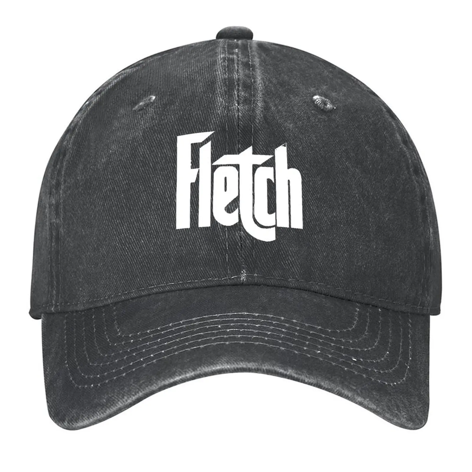 

Fletch Logo Baseball Cap derby hat Winter hat Snapback Cap Visor Women's Golf Clothing Men's