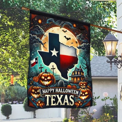 Texas Halloween Flag Graden Flag GJN EEN AAL HHM WZZ yyi