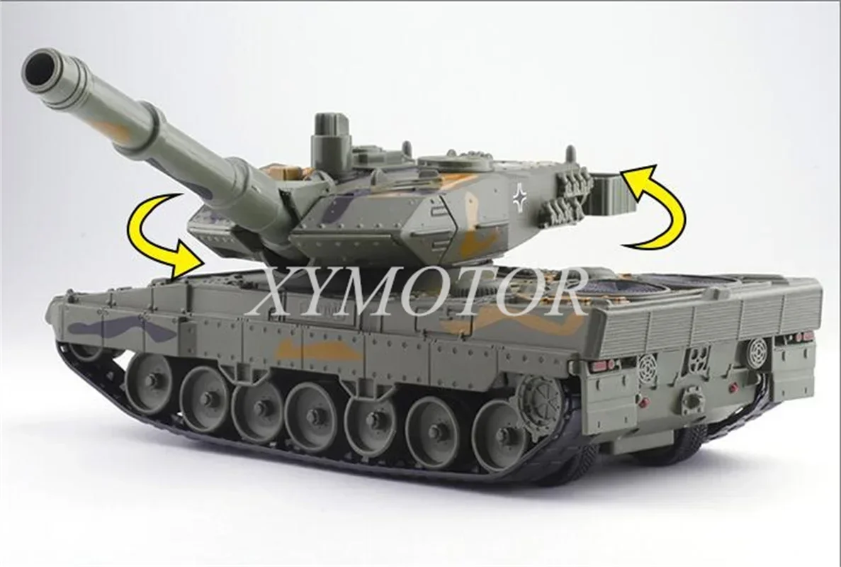 KDW Kaidiwei 1/35 German Leopard Main Battle Tanks Diecast Model Car Toys Gifts Hobby Display Ornaments Collection