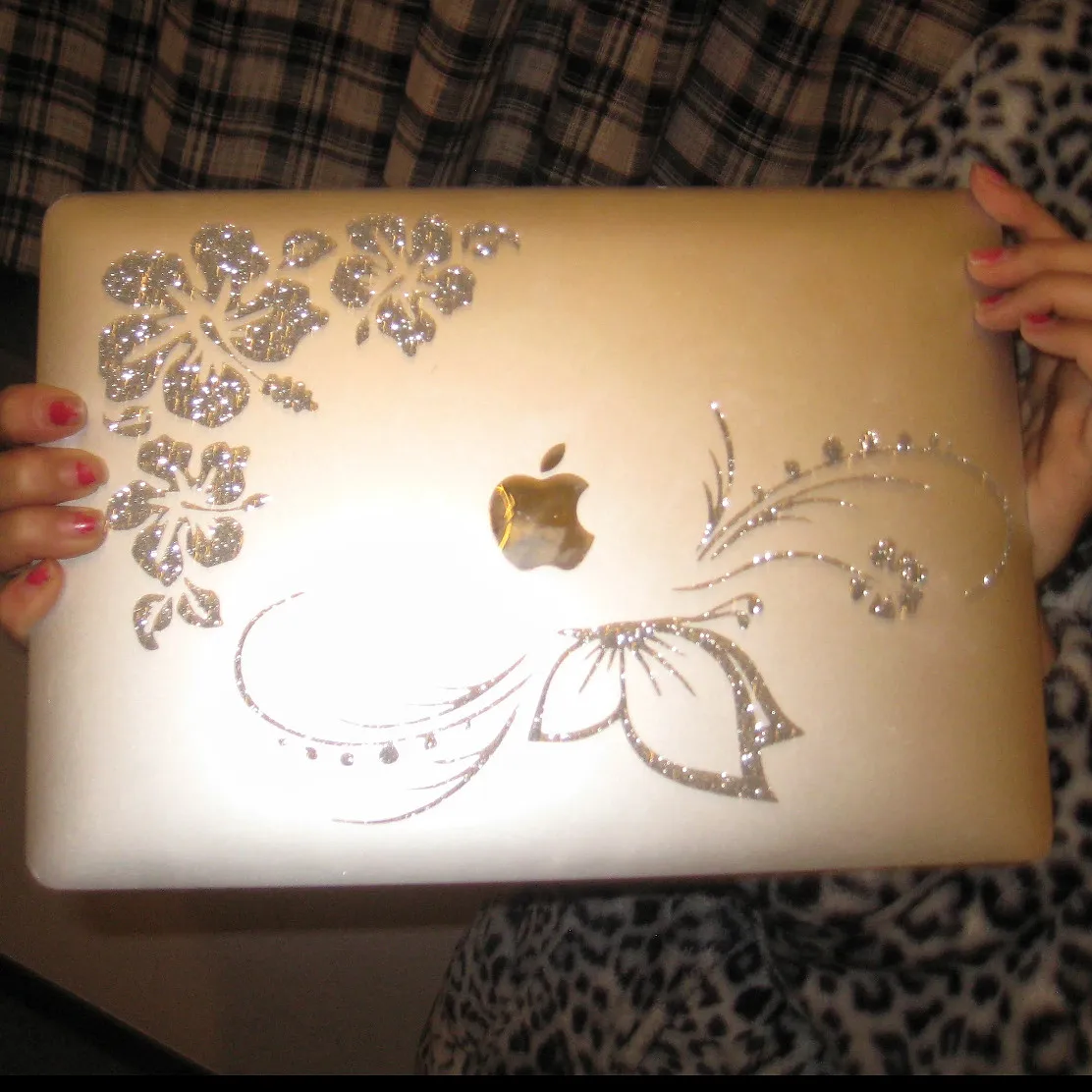 pegatina-brillante-plateada-con-diseno-de-hibisco-para-portatil-y-tablet-estilo-ins-material-decorativo-pegatina-brillante