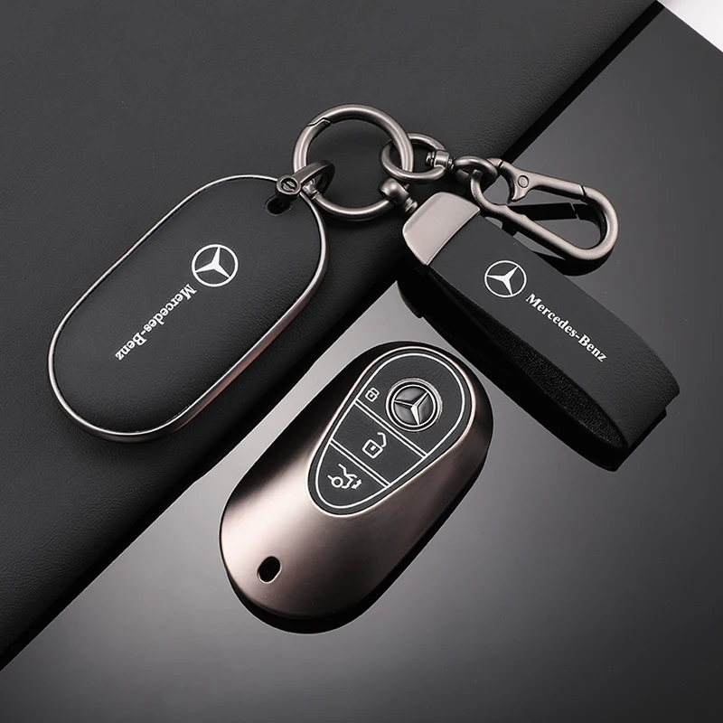 TPU Remote Car Key Case Holder Protector For Mercedes Benz 2022 C S Class W206 W223 S350 C260 C300 S400 S450 S500 Car Accessory