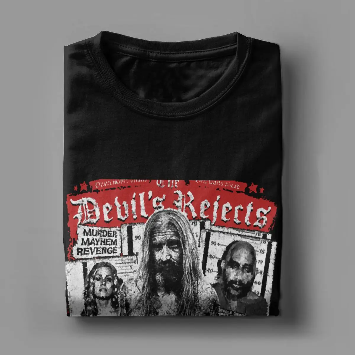 Scary Movie The Devils Rejects Horror Halloween Vintage Pure Cotton Tees House of 1000 Corpses Gifts Clothing New Arrival