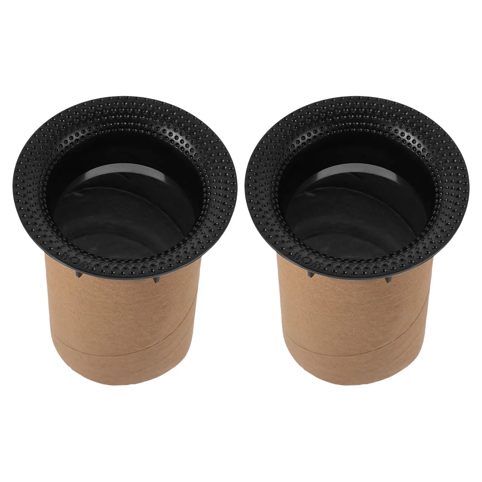 2Pcs Speaker Accessories Air Vent Tubes Speaker Cabinet Bass Reflex Port Tubes for DIY Car Subwoofer Bass Box Theater Sound