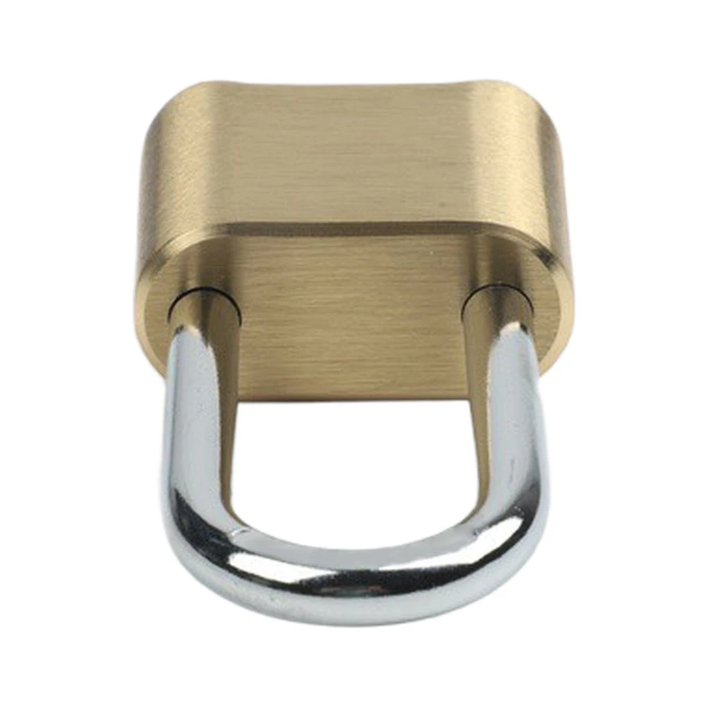 Theft Brass Alloy Combination Lock with Four Digit Code Suitable for Backpacks Cabinets and Tool Boxes  Theft