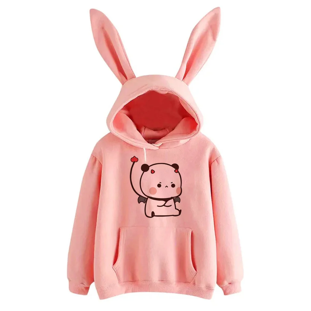 Cute Bubu Dudu hoodies women anime sweatshirt graphic 2026 tops harajuku Korean Quality