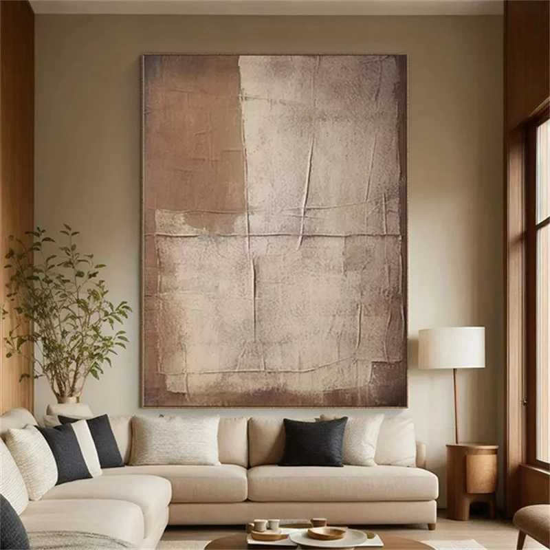 

Hand painted abstract oil painting black and gold texture wall art modern canvas painting For Living Room Home Decoration gift