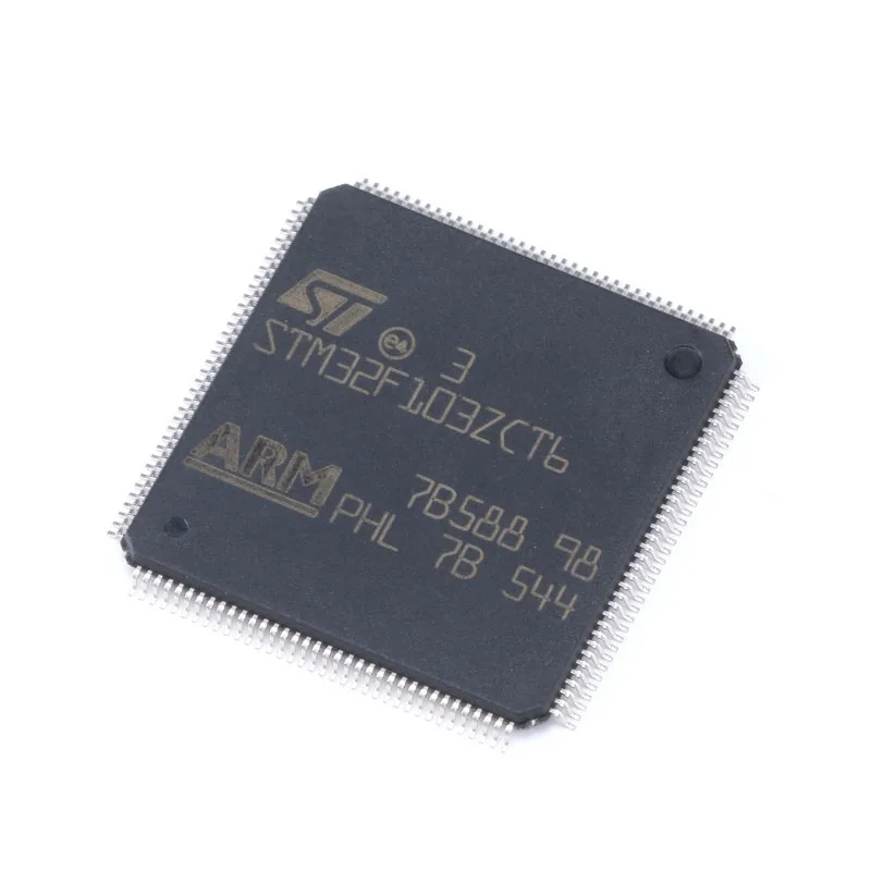 Original Genuine STM32F103ZCT6 LQFP‑144 ARM Cortex‑M3 32‑Bit Microcontroller MCU
