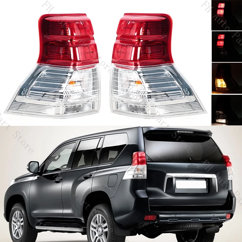 Taillight Taillamp For Toyota Land Cruiser Prado 150 LC150 2010 2011-2013 Rear Bumper Tail Light Brake Stop Reverse Lamp No Bulb