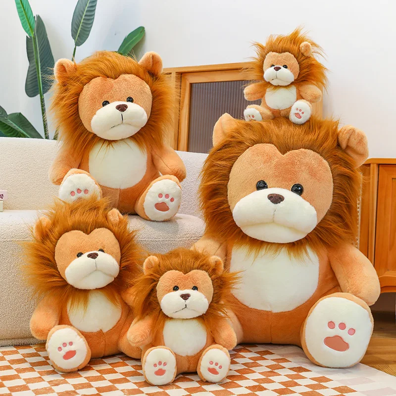 sleeping-lion-king-plush-toy-doll-boys-birthday-gift-soft-stuffed-lion-doll-cushion-realistic-lion-puppets-kids-gifts