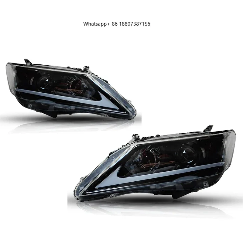 FT Car Lights ForToyota 7th Gen Camry Headlights 2012-2014 LED Projetor Headlamp Daytime Running Light Automotive Accessories