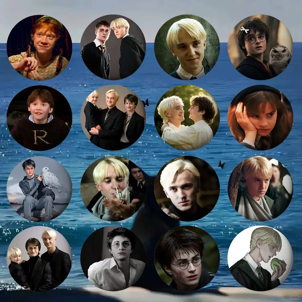 

Cute Little Actor In G-Harry-P-PotterS Badges Fans' Cartoon Lapel Pins Brooch Emblem Trinkets Gifts Folks Backpack Decor Jewelr