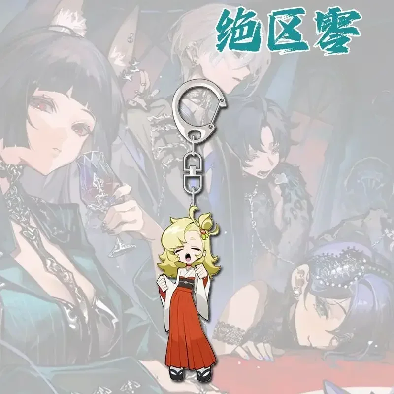 Брелок Zenless Zone Zero, милый мультяшный игровой персонаж, цепочка для мобильного телефона, сумка для книги, подвеска ZZZ, реквизит для ролевых игр, подарки унисекс