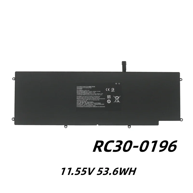 

RC30-0196 RZ09-0196 11.55V 53.6WH Laptop Battery For Razer Blade Stealth 2016/2017 V2 13 i7-7500U HAZEL RZ09-0196 RZ09-0168