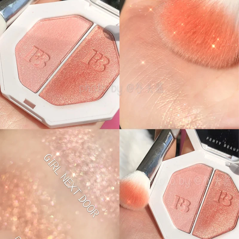 フェンティビューティー リップスティック ウォーターグロス ハイライトミラー ラスティング ダイヤモンド フェイシャルイルミネーションパウダー（顔に細かな輝き効果）