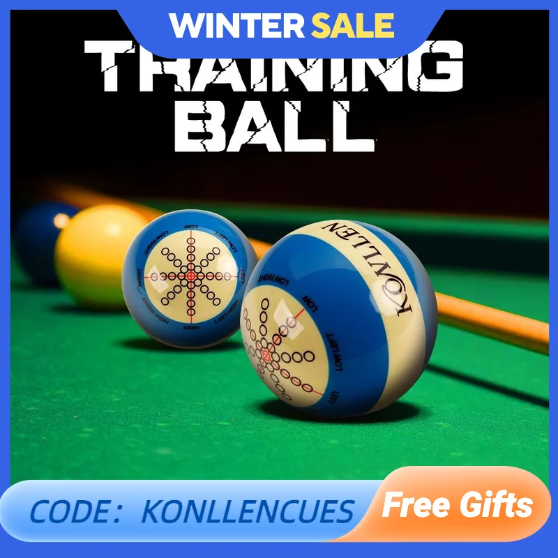 KONLLEN Billiards Cue Ball Practice Training Artifact Replacement 2-1/4