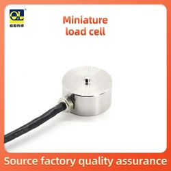 5KG 10KG 20KG 100KG 200KG 500KGMiniature Compression Load Cell Diameter 8/10/13/20mm Mini Pressure Push Pull Force Button Sensor