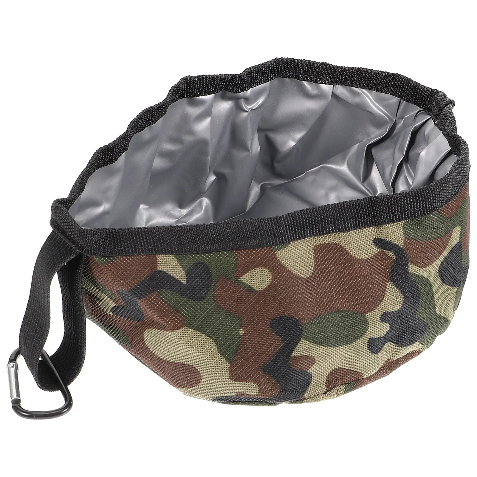 

Portable Dog Food Bowl Small Travel Dish Puppy Pet Outdoor Water Folding Feeder