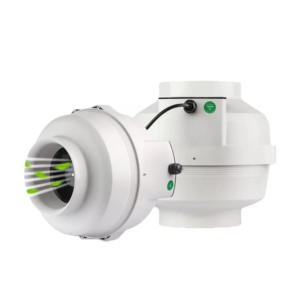 6-Inch Turbo Exhaust Fan High-Pressure HVAC Systems Part for BBQ/Moxibustion
