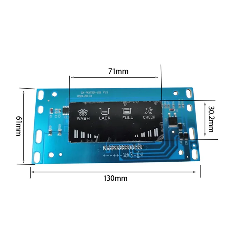 Reverse Osmosis Intelligent Water Purifier Motherboard Universal Mini Square Screen Water Purifier Control Board