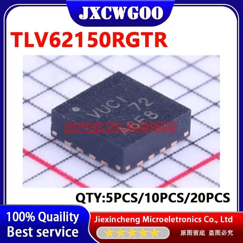 5PCS/10PCS/20PCS TLV62150RGTR TLV62150RGTT VUCI TLV62150 QFN16 New original