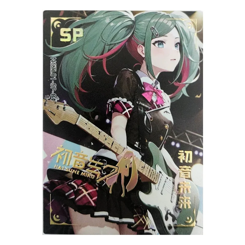 Anime Goddess Story Rare SP\' refrying Flash Cards Gotoh Hitori Hatsune Miku Toys for boys carte da collezione regali di compleanno