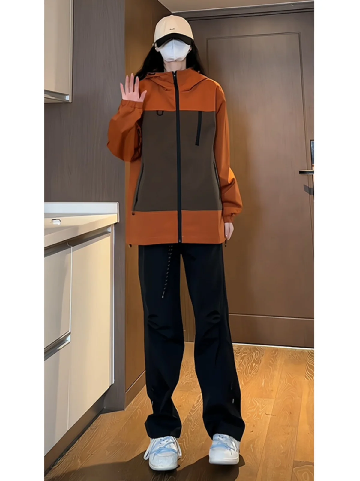 

Американская ретро-куртка для работы, весна-осень, свободный крой, функциональная, для активного отдыха, ветрозащитная, повседневная, спортивная, молодежная, из качественной ткани