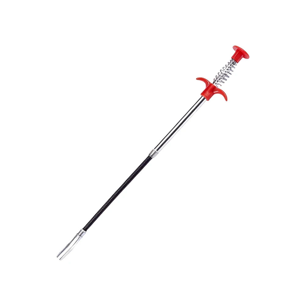 Telescopic Four Claw Drain Cleaner for Sink Toilet Bathtub Pipes Hand Pinch Operation 160cm 200cm 300cm Metal Unclogger