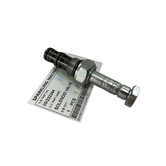 

25/222244 Construction Machinery 3CX 4CX Cartridge Solenoid Valve Excavator Spare Parts 25/222244
