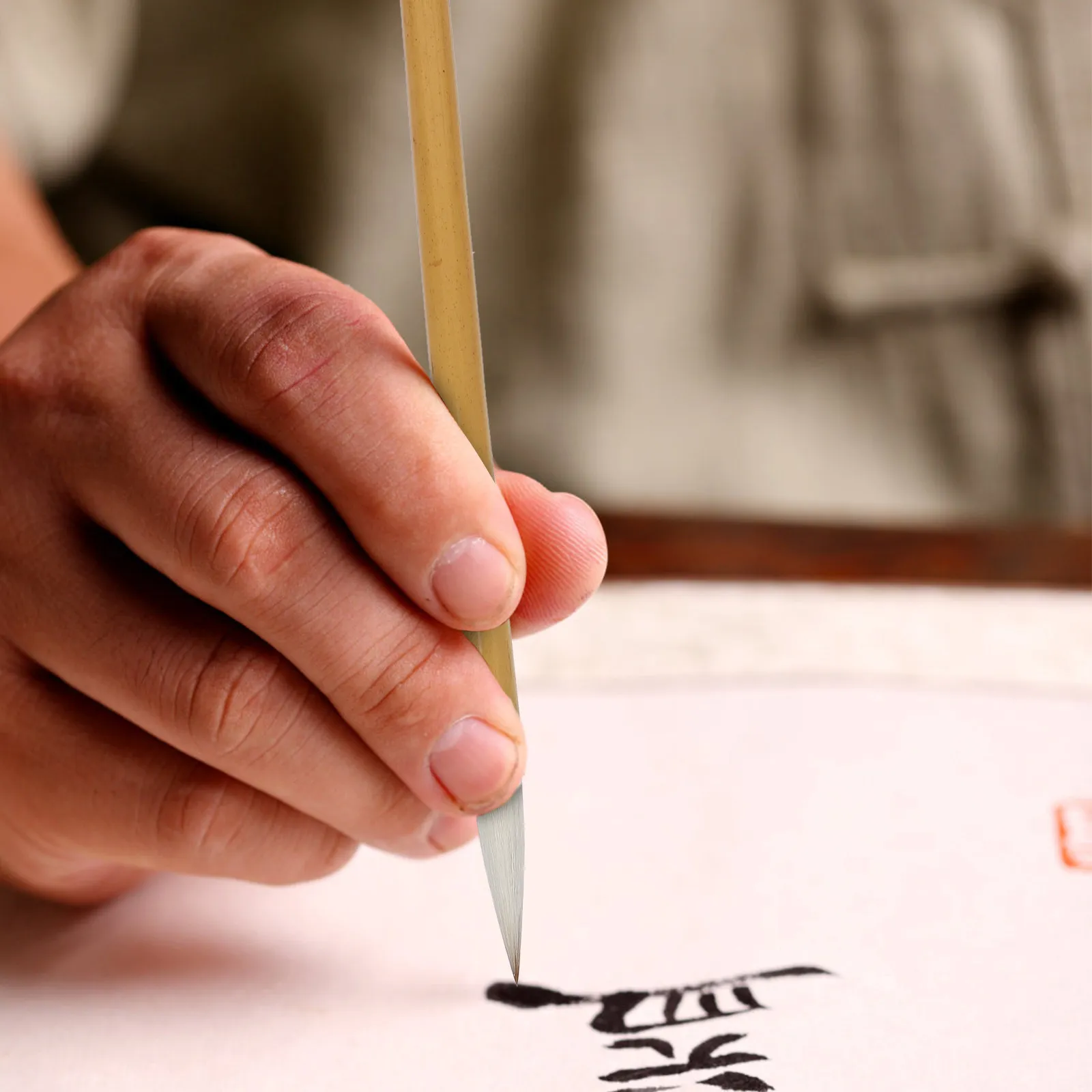

Premium Chinese Calligraphy Brush Pen for Painting Writing Drawing Art Stationery Gift Traditional Ink Brush Tool for Beginners