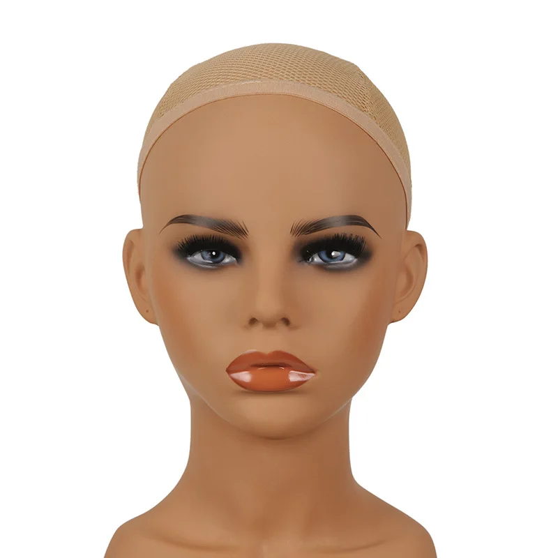 Realistic Female Mannequin Doll Head for Wigs Necklace Display