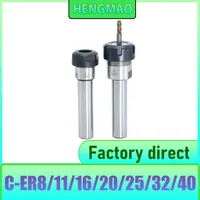 C6 C8 C10 C12 C16 C20 C25 C32 C40 ER8 ER11 ER16 ER20 ER25 ER32 R40 60L 100L 150L Collet Chuck Holder CNC Milling Lengthen Tool