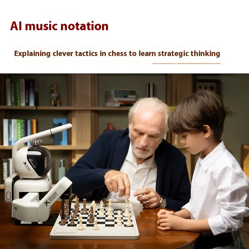 Picture 4: Yuan Radish SenseRobot Android Operated AI Chess Playing Robot Educational Metal Device With WiFi For Exercises And Sparring