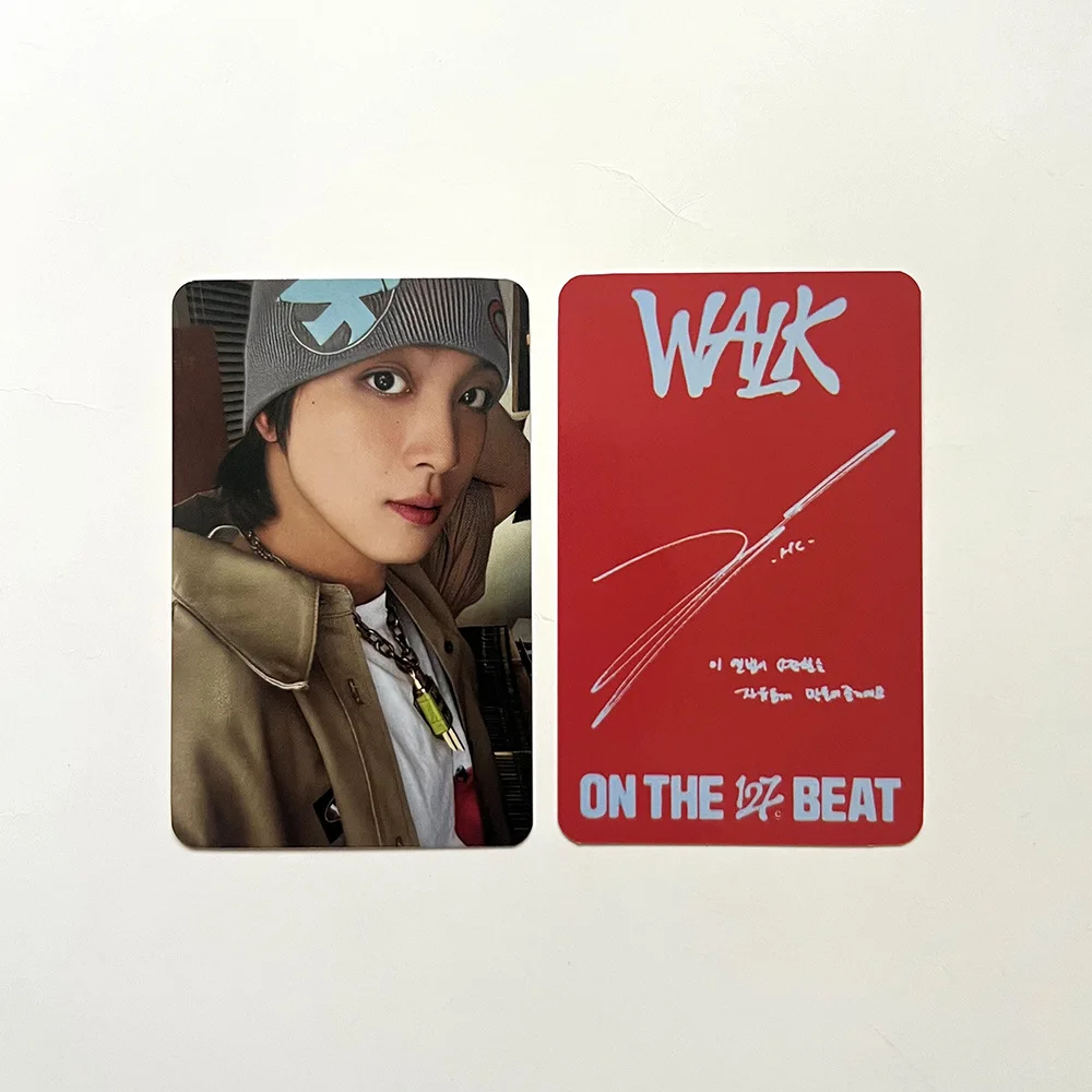 Kpop 5pcs WALK Random Card DoYoung JaeHyun JungWoo MARK HaeChan Peripheral ON THE BEAT Special Photocards Fans Collection Gifts